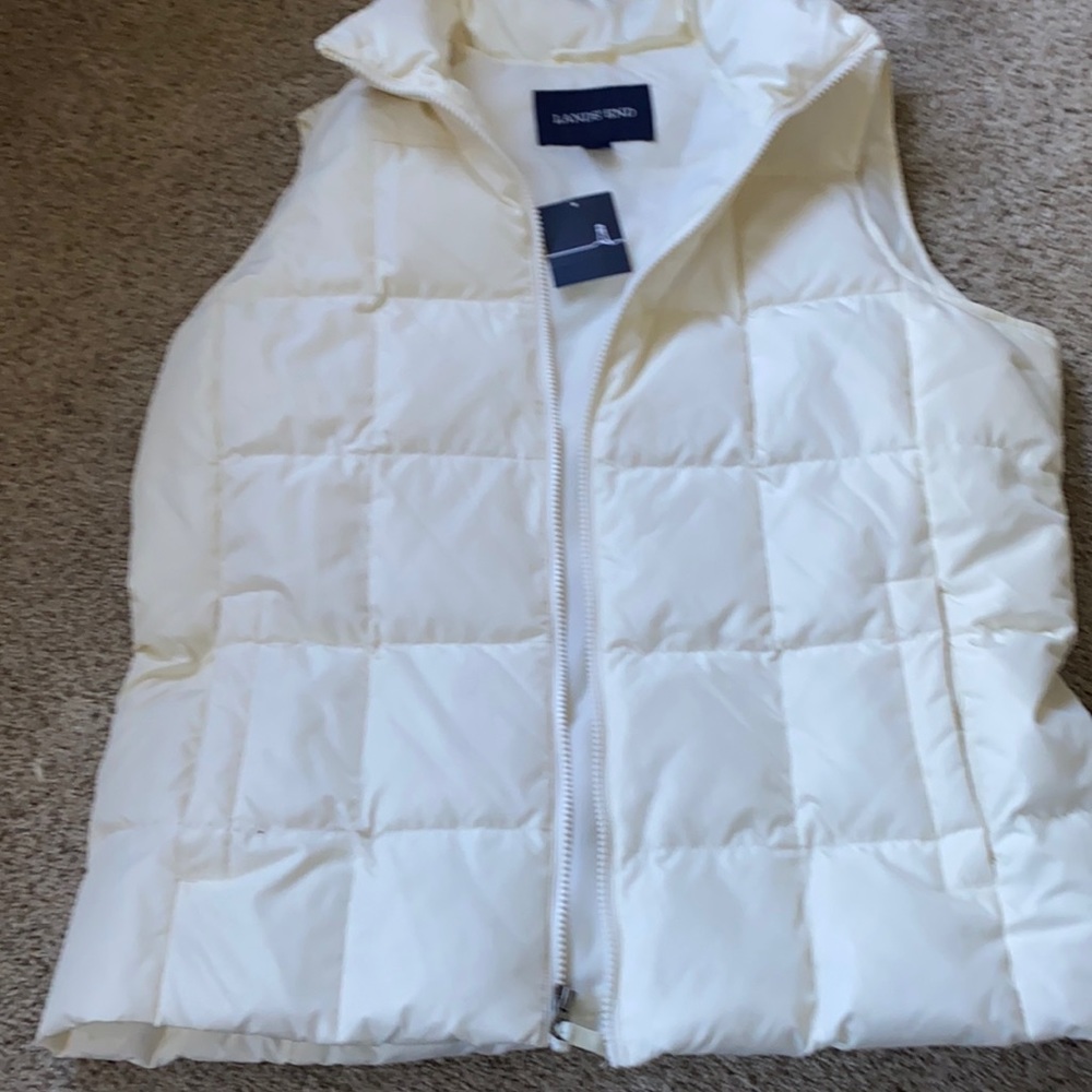 COPY - NWT, Lands’ End vest, L (14-16)
